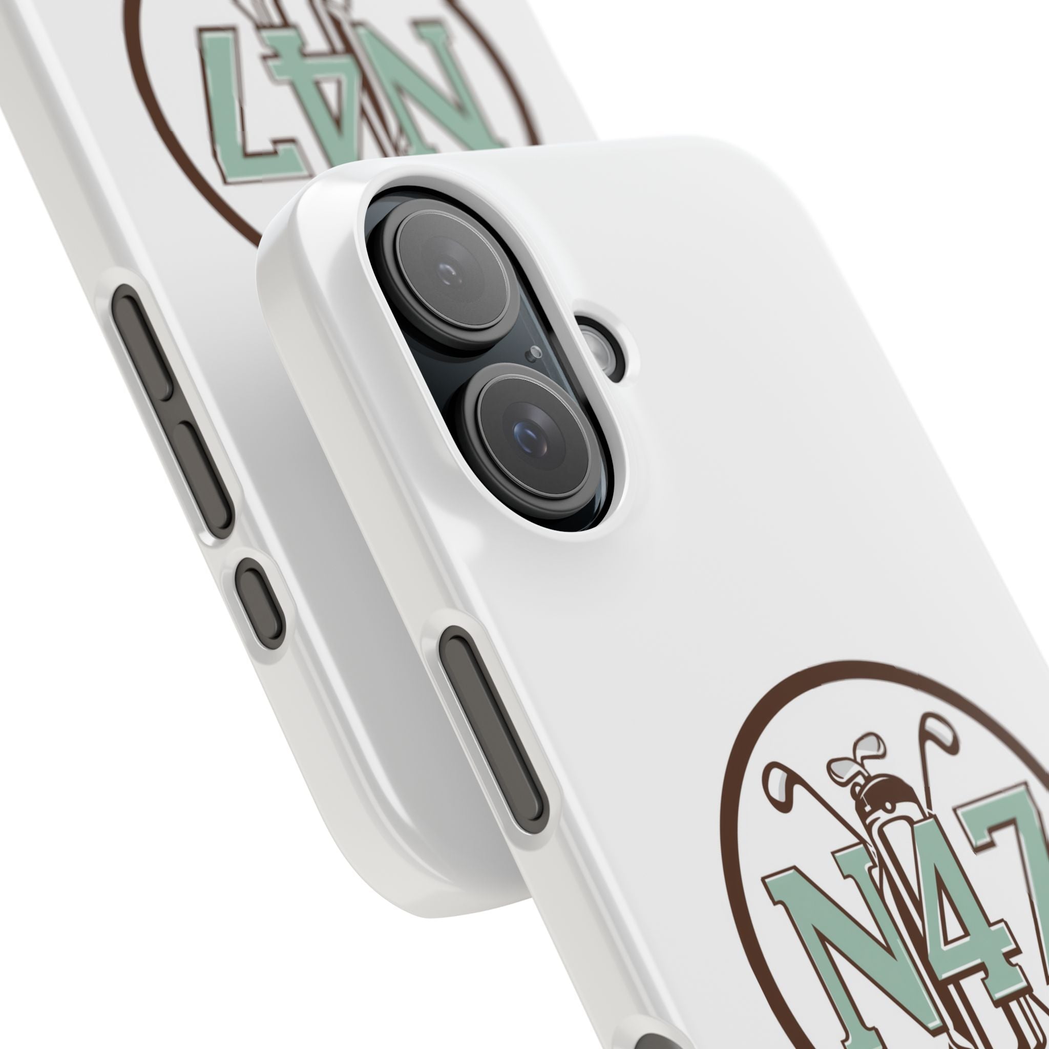 📱 Funda iPhone 16 Golf N47 | Diseño Vintage Bolsa de Golf Premium