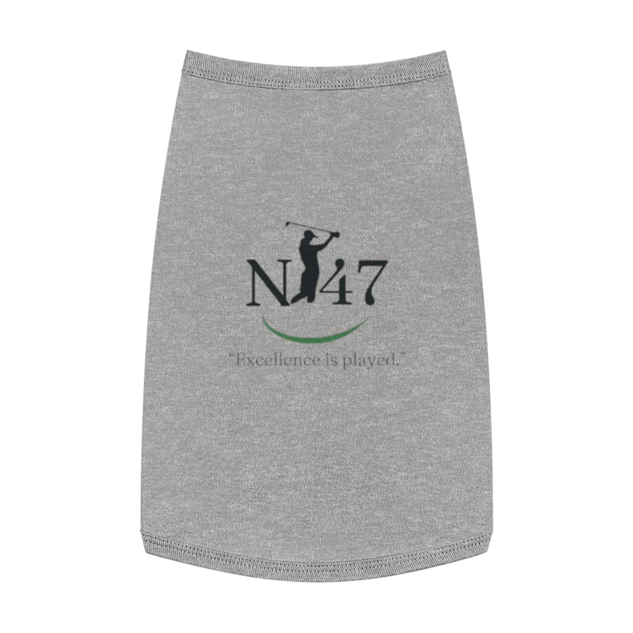 🐾 Camiseta Golf para Perro N47 | "Excellence is Played" Diseño Premium