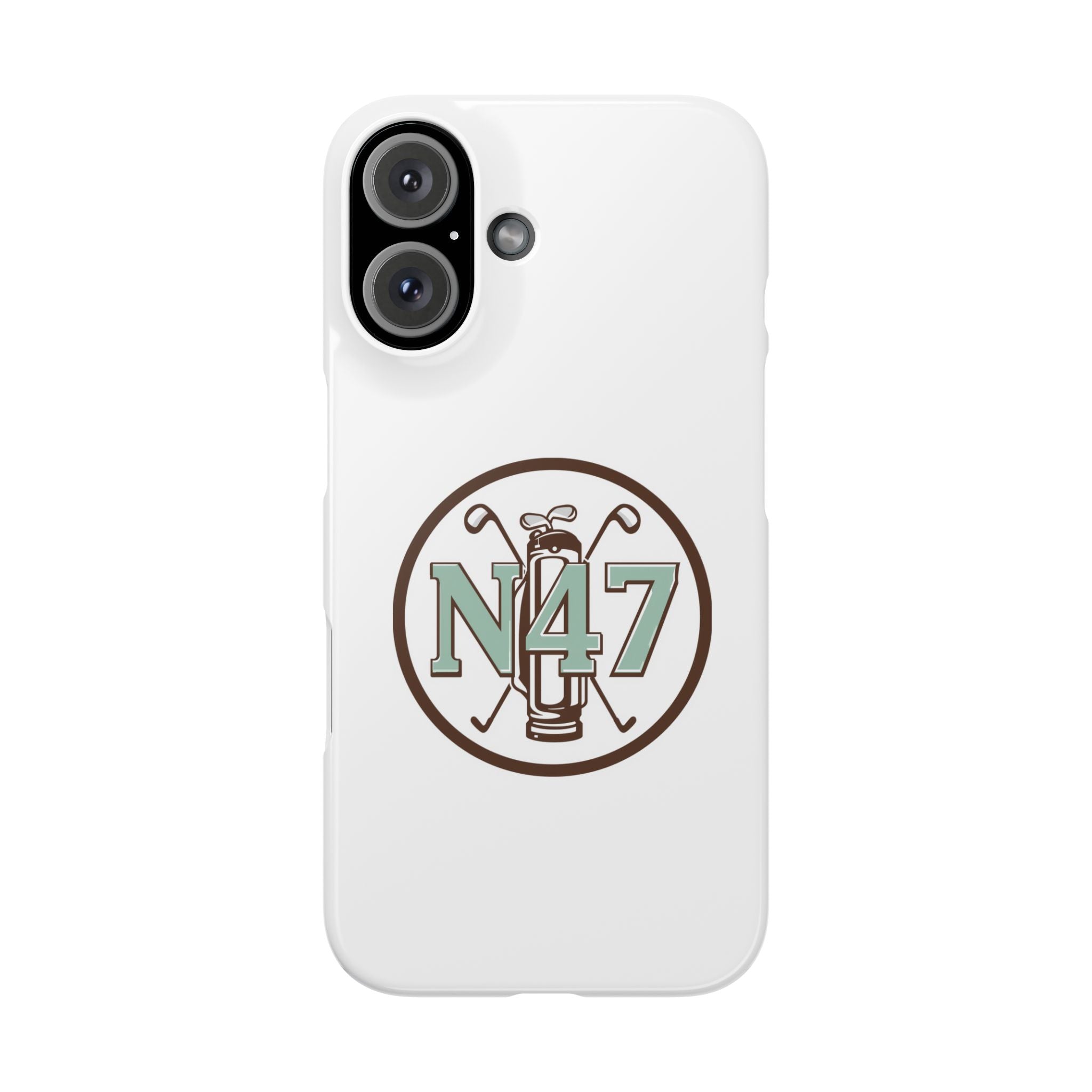 📱 Funda iPhone 16 Golf N47 | Diseño Vintage Bolsa de Golf Premium