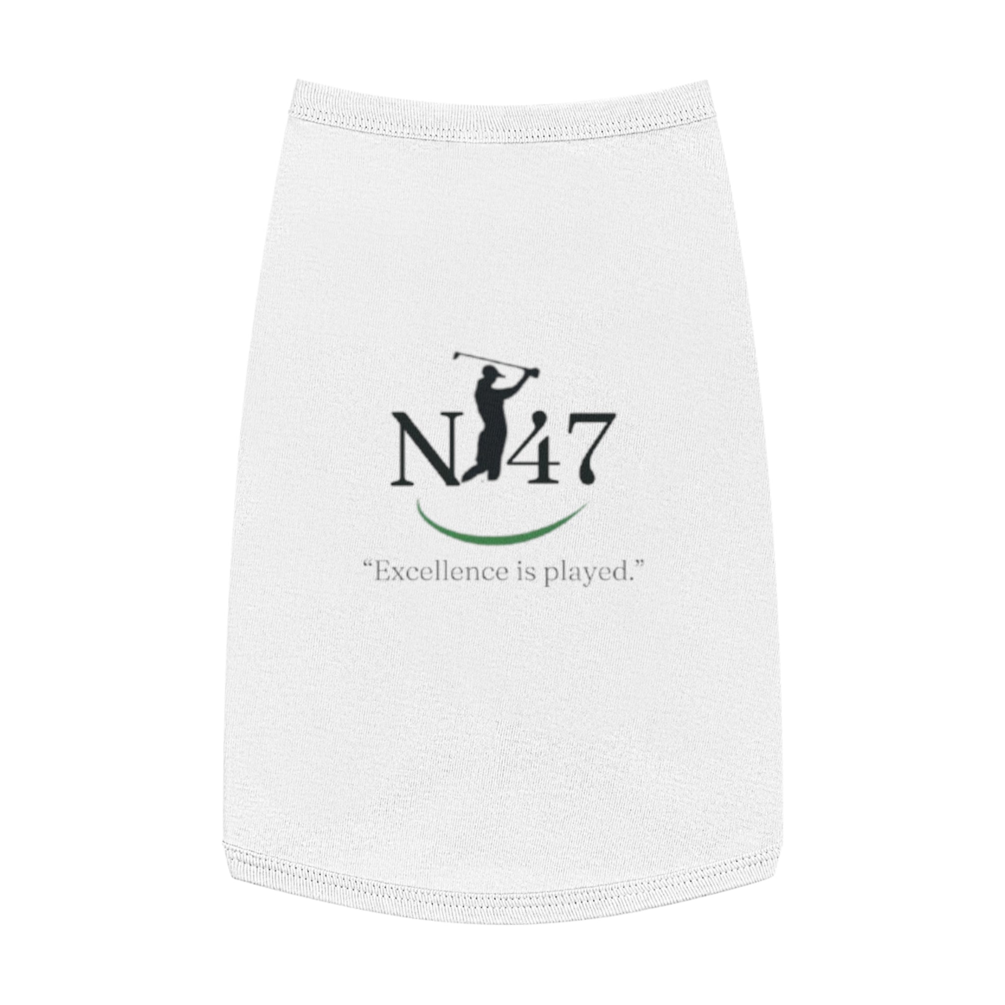 🐾 Camiseta Golf para Perro N47 | "Excellence is Played" Diseño Premium