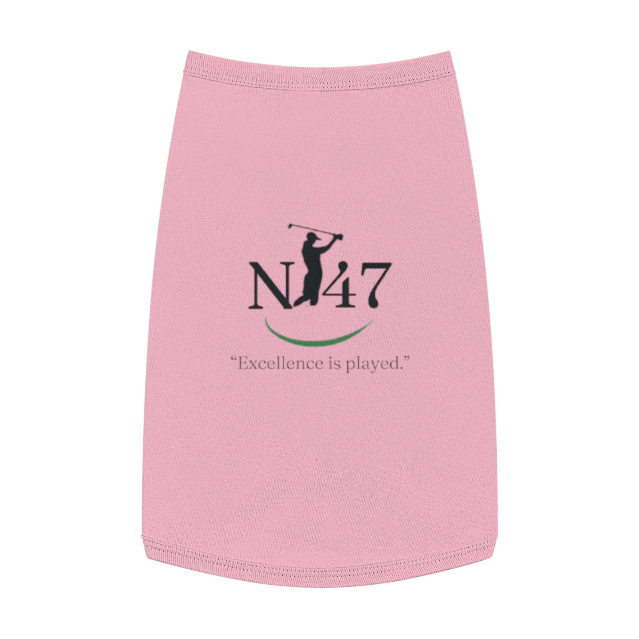 🐾 Camiseta Golf para Perro N47 | "Excellence is Played" Diseño Premium