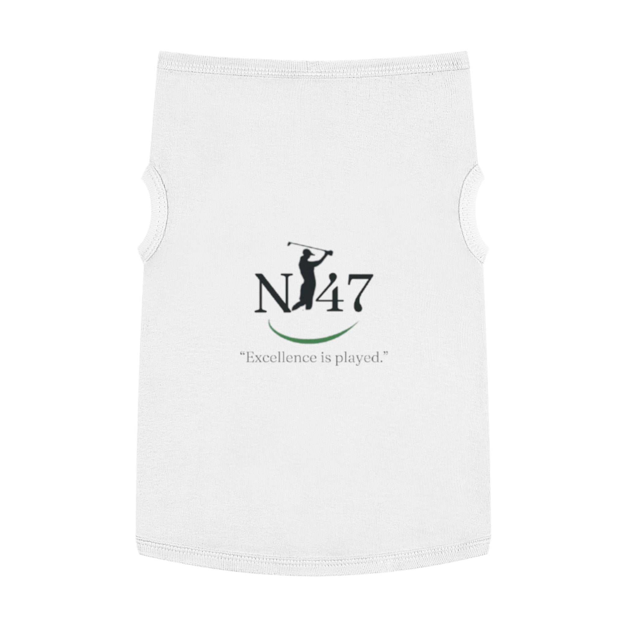 🐾 Camiseta Golf para Perro N47 | "Excellence is Played" Diseño Premium